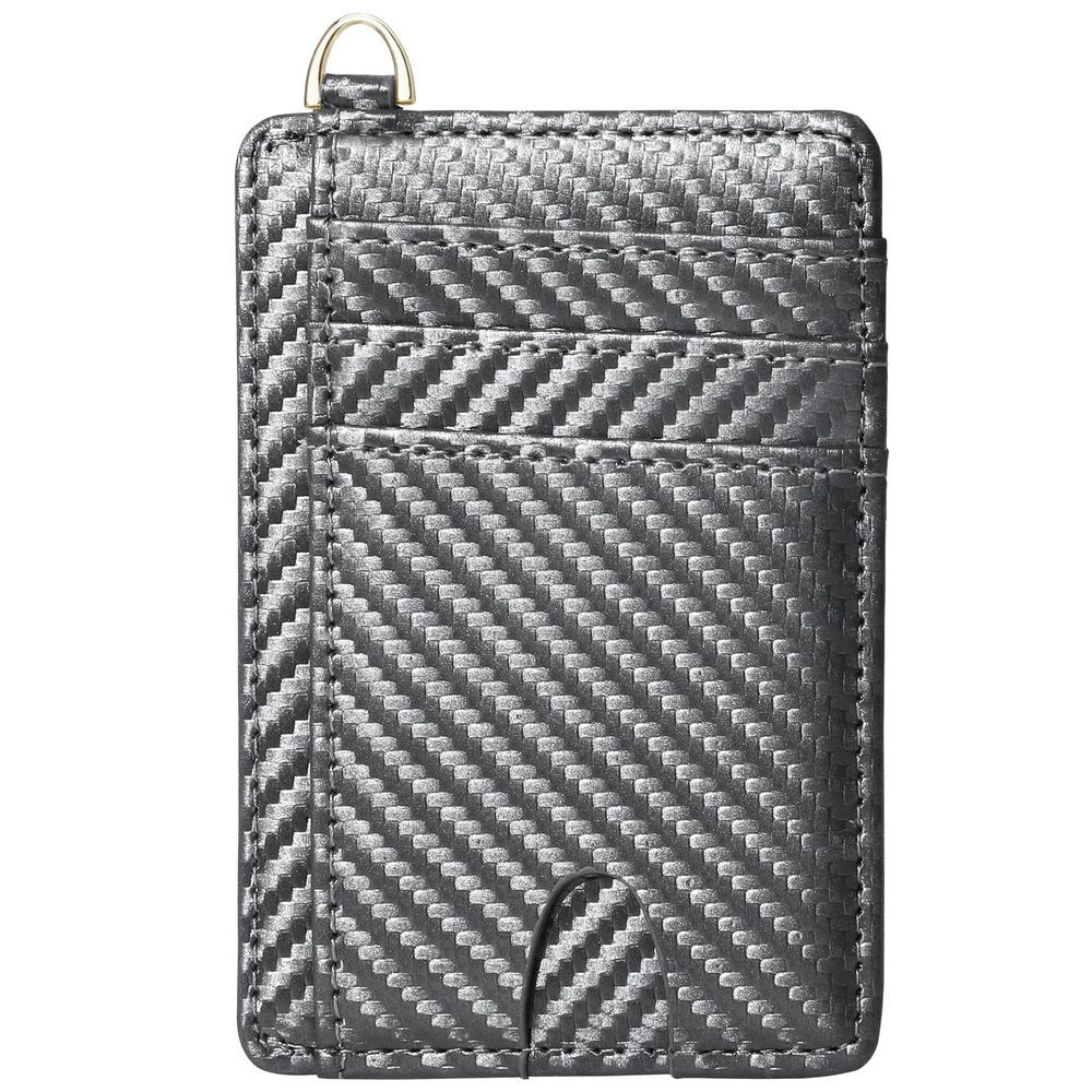 3108 Slim Minimalist Front Pocket Wallet RFID Blocking Credit Card Holder &